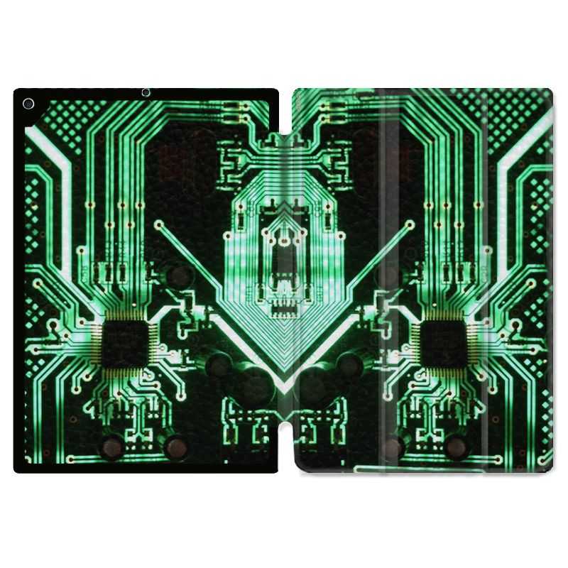 Housse Smart Cover Pour Ipad 10.2 Trompe Oeil Composant