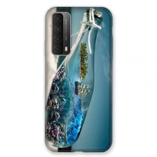 Coque Pour Huawei P Smart (2021) Mer Bouteille