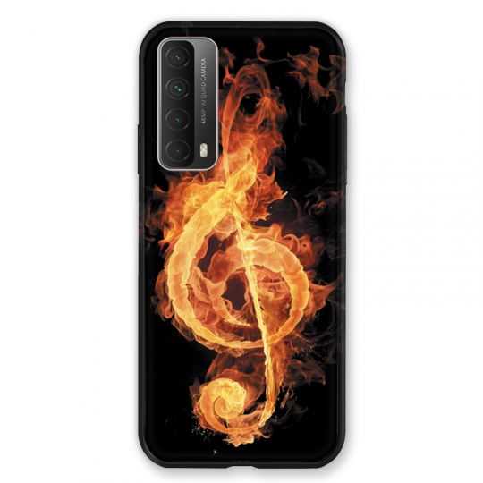 Coque Pour Huawei P Smart (2021) Musique Clé Sol Feu N