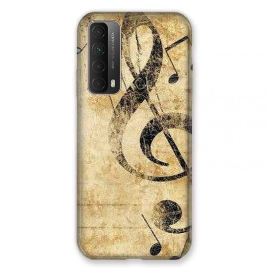 Coque Pour Huawei P Smart (2021) Musique Clé Sol Vintage