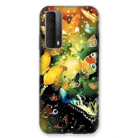 Coque Pour Huawei P Smart (2021) Papillon Jaune