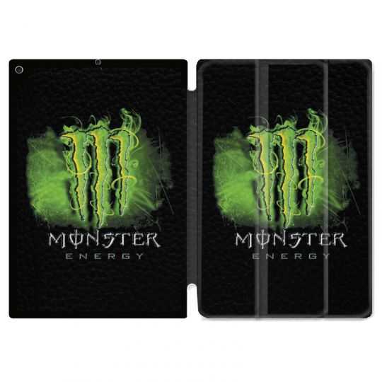 Housse Smart Cover Pour Ipad 10.2 Monster Energy Vert