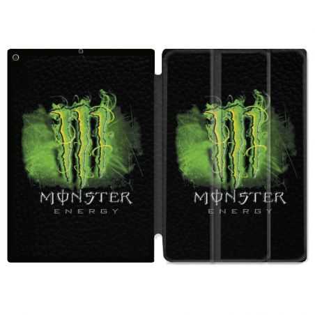 Housse Smart Cover Pour Ipad 10.2 Monster Energy Vert
