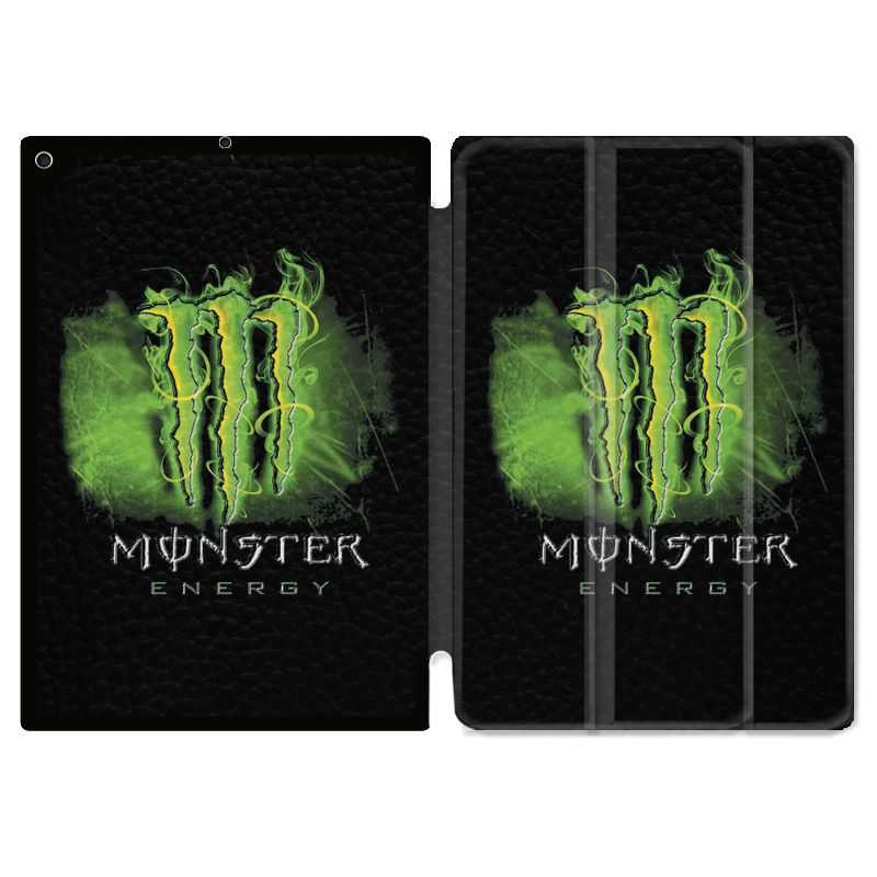 Housse Smart Cover Pour Ipad 10.2 Monster Energy Vert