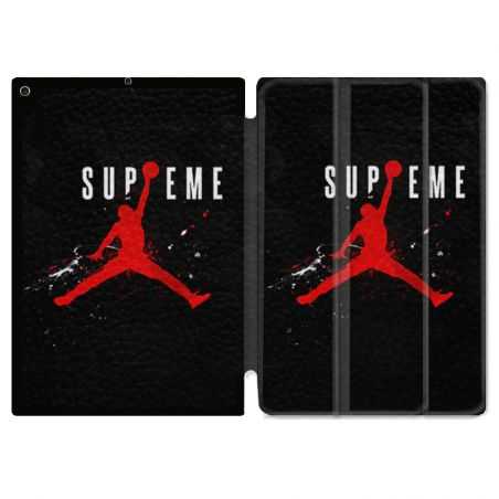 Housse Smart Cover Pour Ipad 10.2 Jordan Supreme Noir
