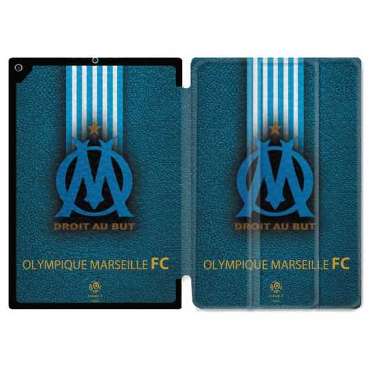 Housse Smart Cover Pour Ipad 10.2 Olympique Marseille OM Bande