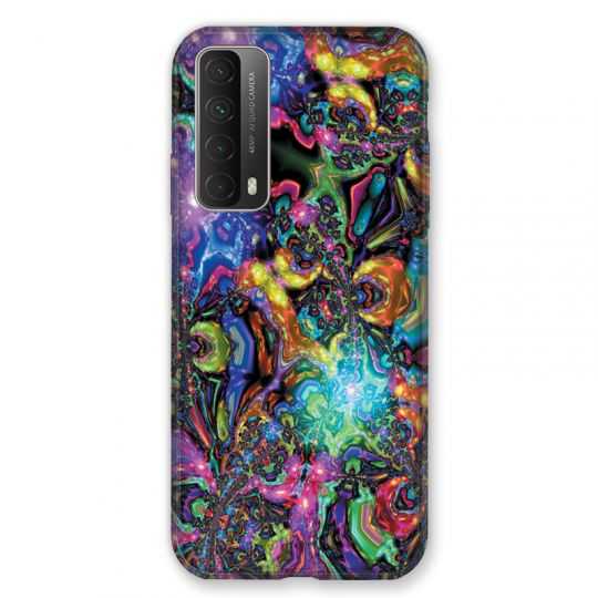 Coque Pour Huawei P Smart (2021) Psychedelic Colore