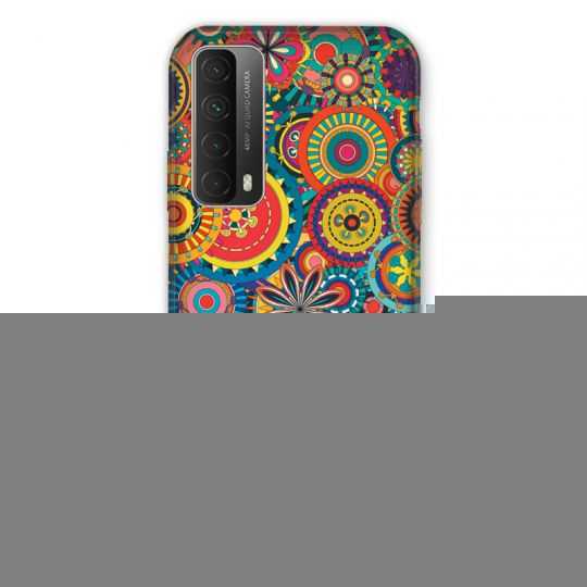 Coque Pour Huawei P Smart (2021) Psychedelic Roue