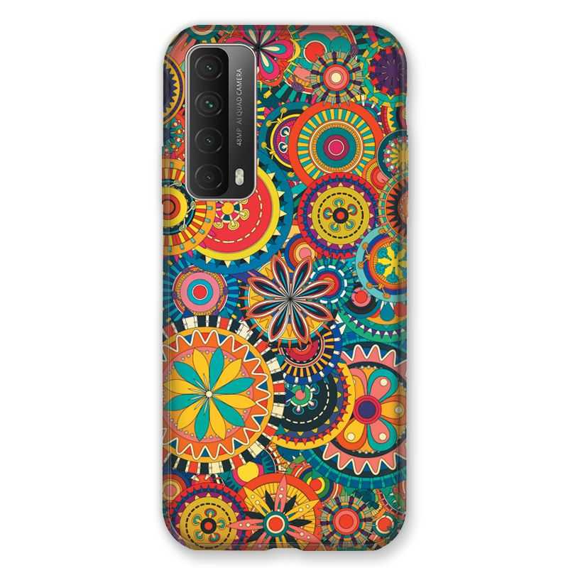 Coque Pour Huawei P Smart (2021) Psychedelic Roue