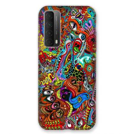Coque Pour Huawei P Smart (2021) Psychedelic Yeux