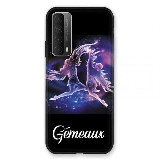 Coque Pour Huawei P Smart (2021) Signe Zodiaque 2 Gémeaux