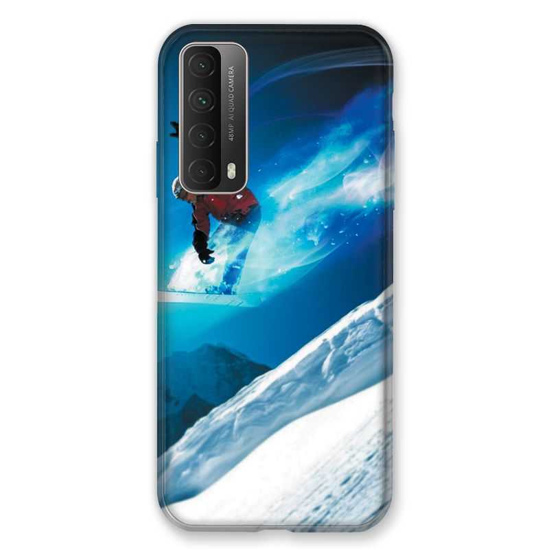Coque Pour Huawei P Smart (2021) Snowboard Saut