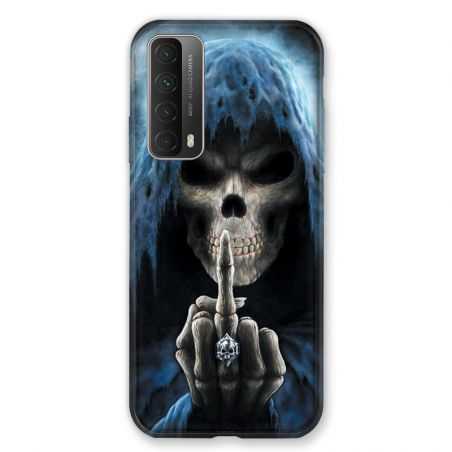 Coque Pour Huawei P Smart (2021) Tete de Mort Doigt