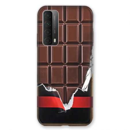 Coque Pour Huawei P Smart (2021) Trompe Oeil Chocolat