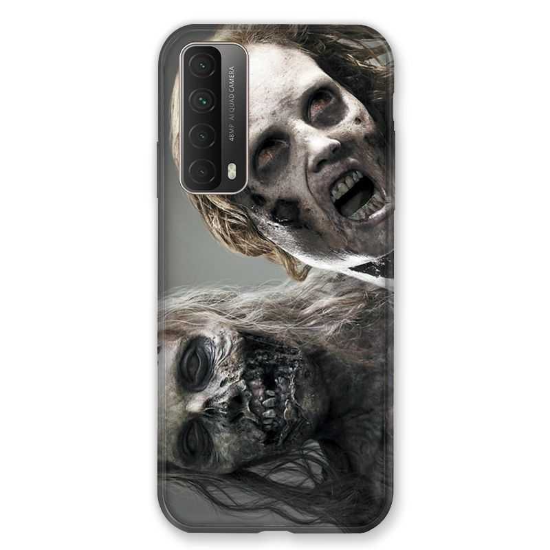 Coque Pour Huawei P Smart (2021) Zombie Blanc