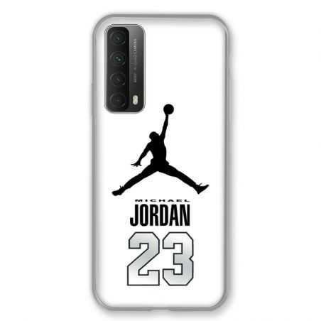 Coque Pour Huawei P Smart (2021) Jordan 23 Blanc