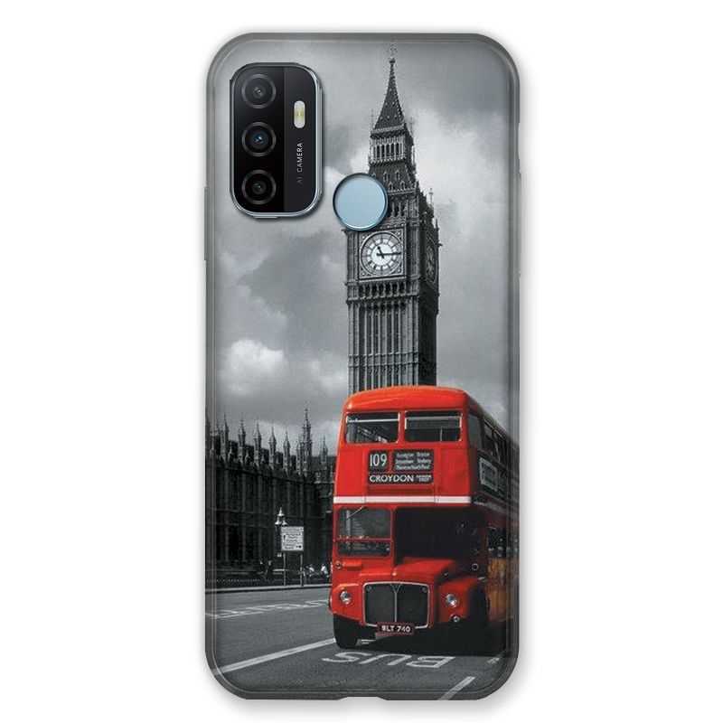Coque Pour Oppo A53 / A53S Angleterre London Bus