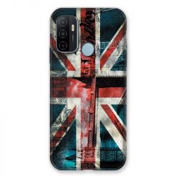 Coque Pour Oppo A53 / A53S Angleterre UK Jean's