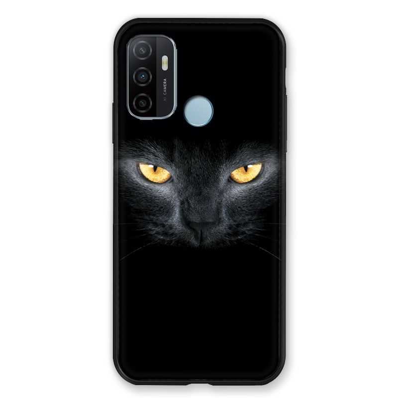 Coque Pour Oppo A53 / A53S Chat Noir