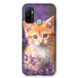 Coque Pour Oppo A53 / A53S Chat Violet