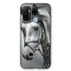 Coque Pour Oppo A53 / A53S Cheval Blanc