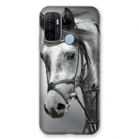 Coque Pour Oppo A53 / A53S Cheval Blanc