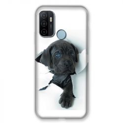 Coque Pour Oppo A53 / A53S Chien Noir