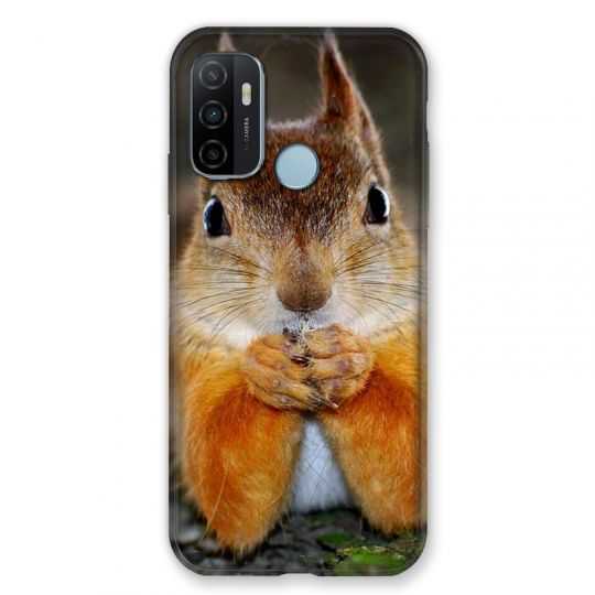 Coque Pour Oppo A53 / A53S Ecureuil Face