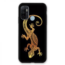 Coque Pour Oppo A53 / A53S Animaux Maori Lezard Noir