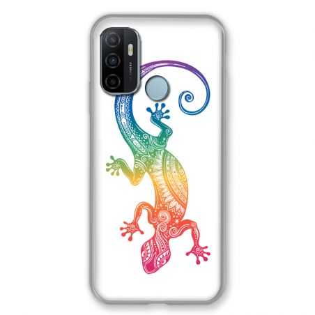 Coque Pour Oppo A53 / A53S Animaux Maori Salamandre Color