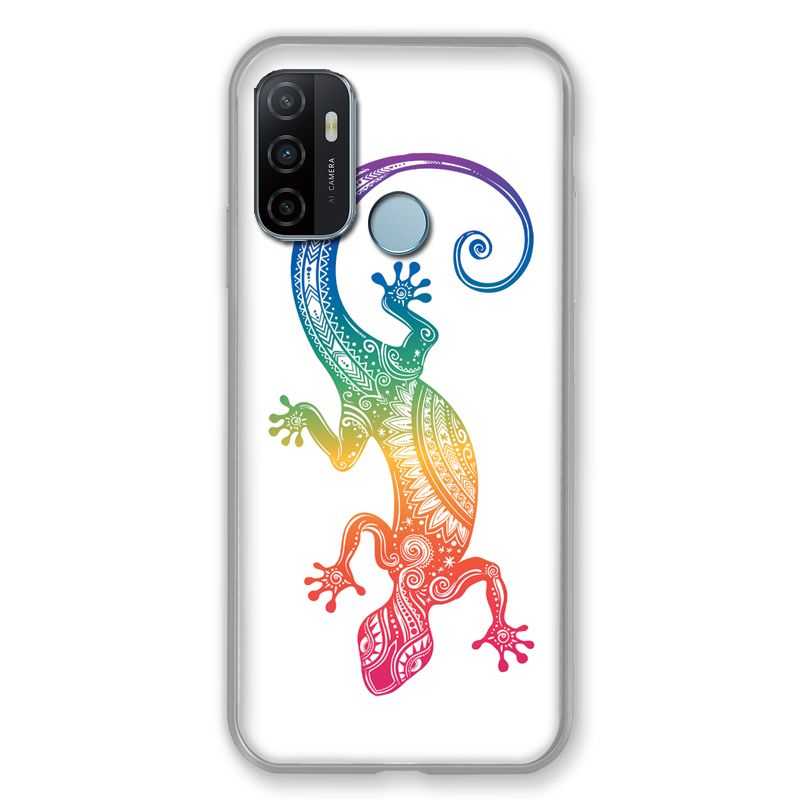 Coque Pour Oppo A53 / A53S Animaux Maori Salamandre Color