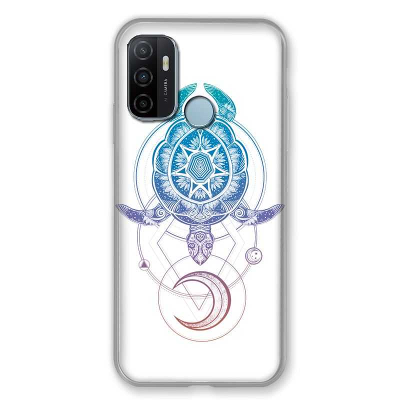 Coque Pour Oppo A53 / A53S Animaux Maori Tortue Color