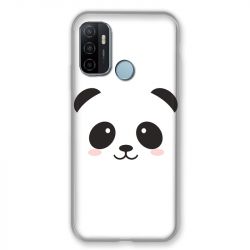 Coque Pour Oppo A53 / A53S Panda Blanc