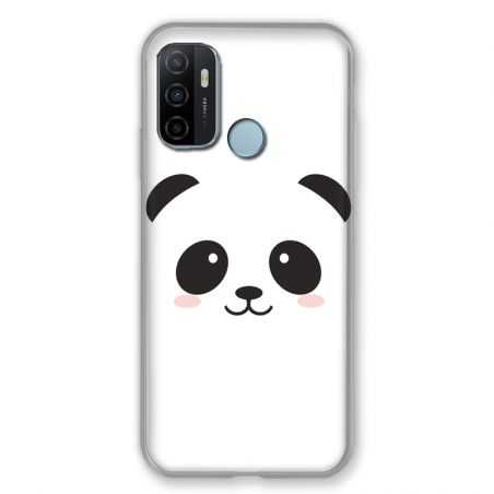 Coque Pour Oppo A53 / A53S Panda Blanc