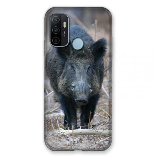 Coque Pour Oppo A53 / A53S Sanglier Pin