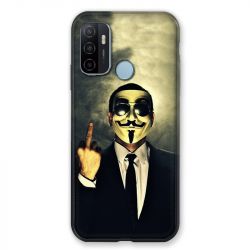 Coque Pour Oppo A53 / A53S Anonymous Doigt