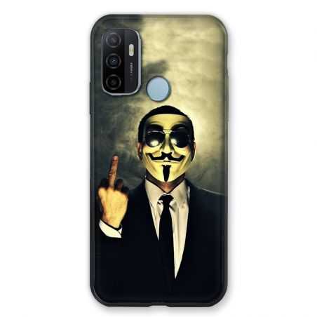 Coque Pour Oppo A53 / A53S Anonymous Doigt