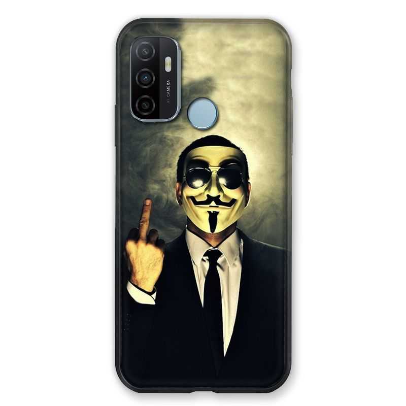 Coque Pour Oppo A53 / A53S Anonymous Doigt