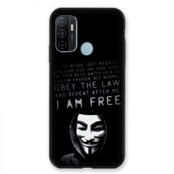 Coque Pour Oppo A53 / A53S Anonymous I am free