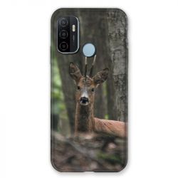 Coque Pour Oppo A53 / A53S Chasse Chevreuil Bois