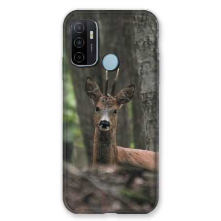Coque Pour Oppo A53 / A53S Chasse Chevreuil Bois