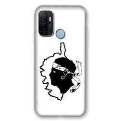 Coque Pour Oppo A53 / A53S Corse Blanc