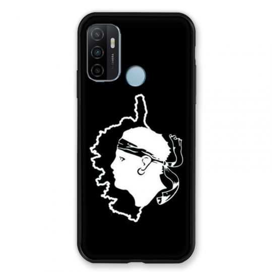 Coque Pour Oppo A53 / A53S Corse Noir