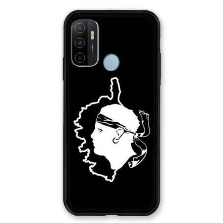 Coque Pour Oppo A53 / A53S Corse Noir