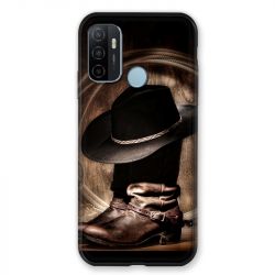Coque Pour Oppo A53 / A53S Cow Boy Chapeau