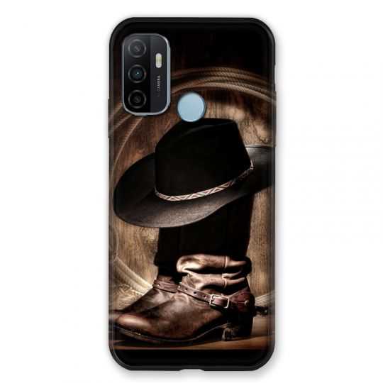 Coque Pour Oppo A53 / A53S Cow Boy Chapeau