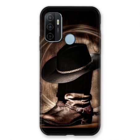 Coque Pour Oppo A53 / A53S Cow Boy Chapeau