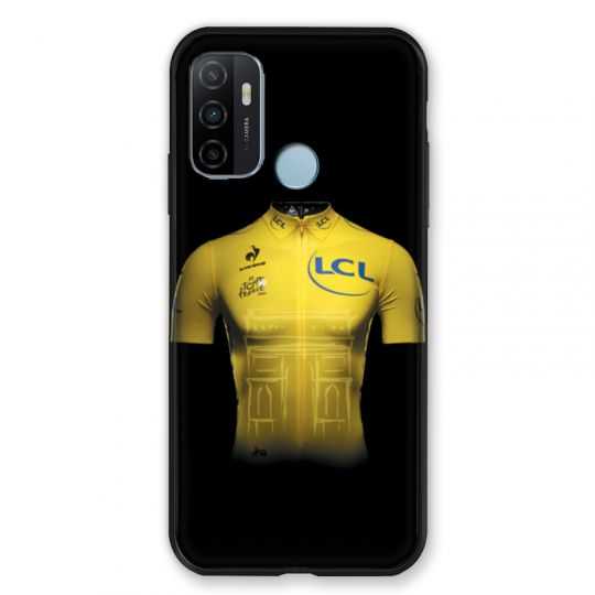 Coque Pour Oppo A53 / A53S Cyclisme Maillot Jaune