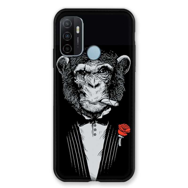 Coque Pour Oppo A53 / A53S Decale Singe Mafia