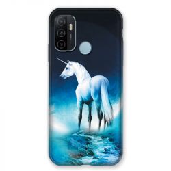 Coque Pour Oppo A53 / A53S Licorne Lune